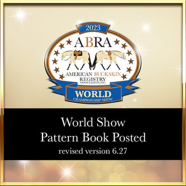 6/7 Revised World Show Pattern Book