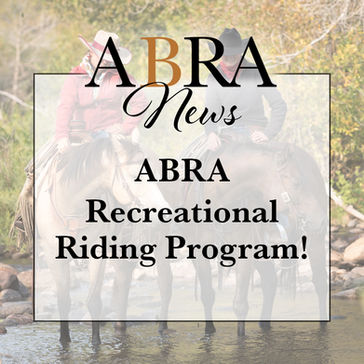 ABRA Recreational Riding Program