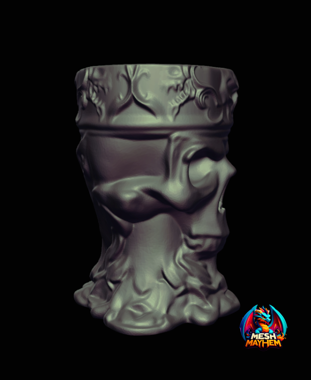 Miniature : A Chalice Fit for a King: "A regal chalice design for 3D printing, available in STL file format."
