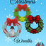 Thumbnail: Christmas Wreath Trio STL and 3MF Download and print