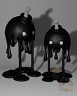 Melting Bomb Tealight Holder