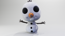 Creating a 3D Model of Baby Olaf - Testing 3D Prints for Quality Results