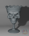 Skull Chalice STL File