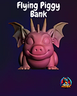 Flying Pig Piggy Bank