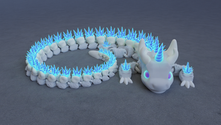 Unleash Your Creativity with the Print-in-Place Articulated Unicorn Dragon