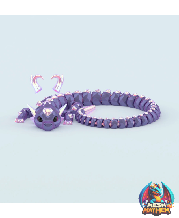 Thumbnail: Serenith Articulated Dragon Print in Place