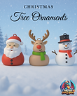 Holiday Hangers: Santa, Snowman & Reindeer Trio