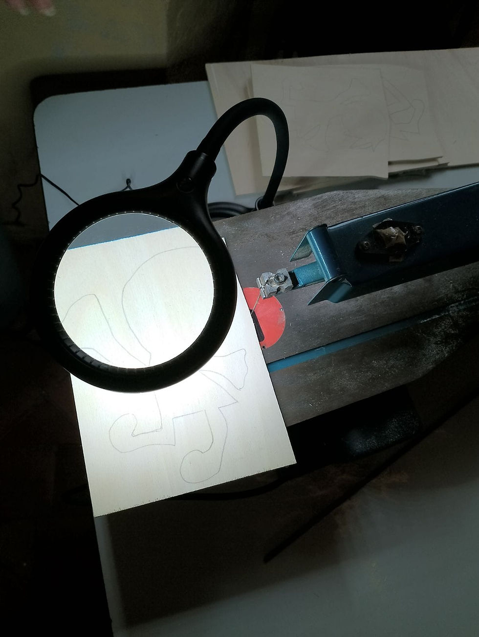 Miniature : MODULO / LAMPE LOUPE