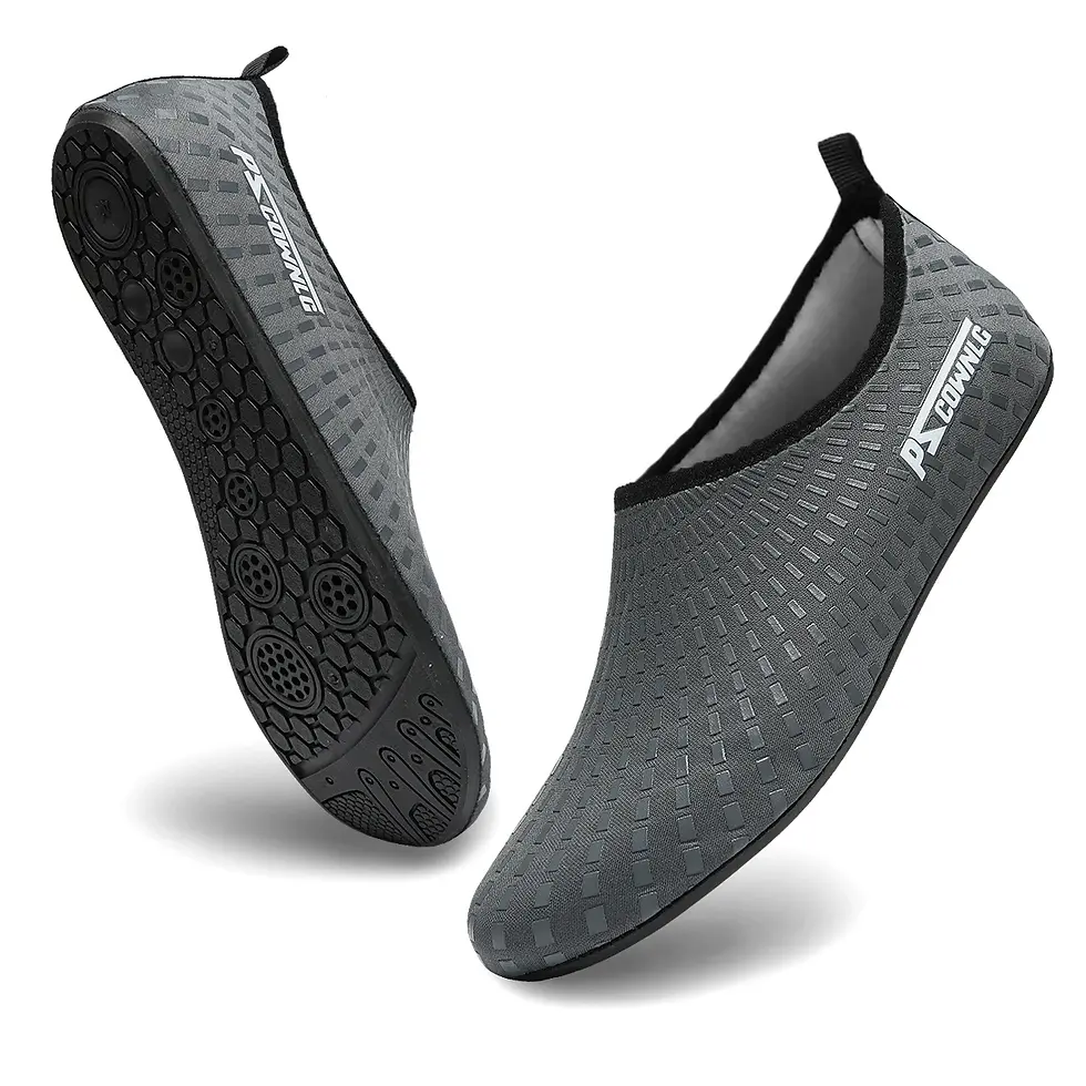 Thumbnail: Water Shoes for Women Men Barefoot Quick-Dry Aqua Socks Slip-On for Beach Swim