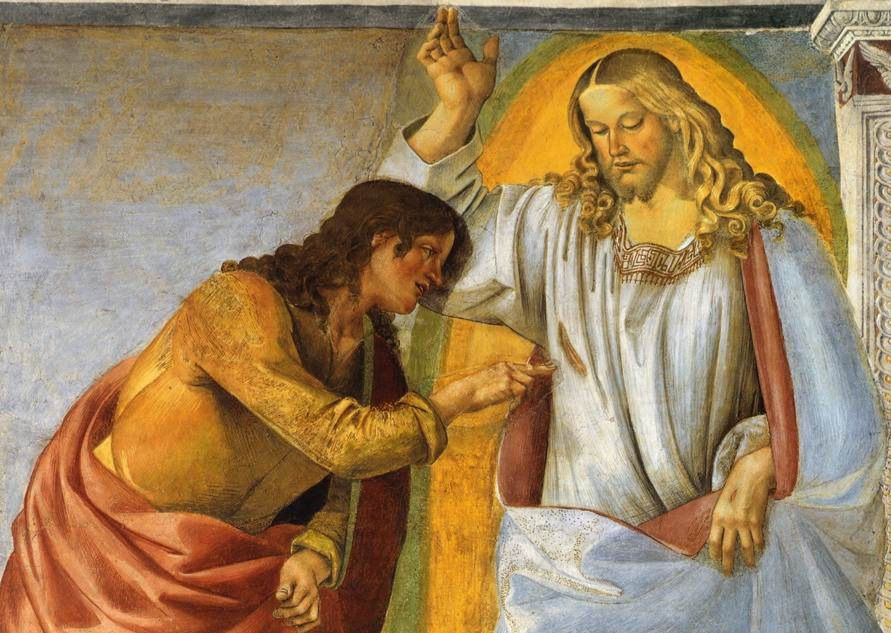 Картина неверие апостола фомы караваджо