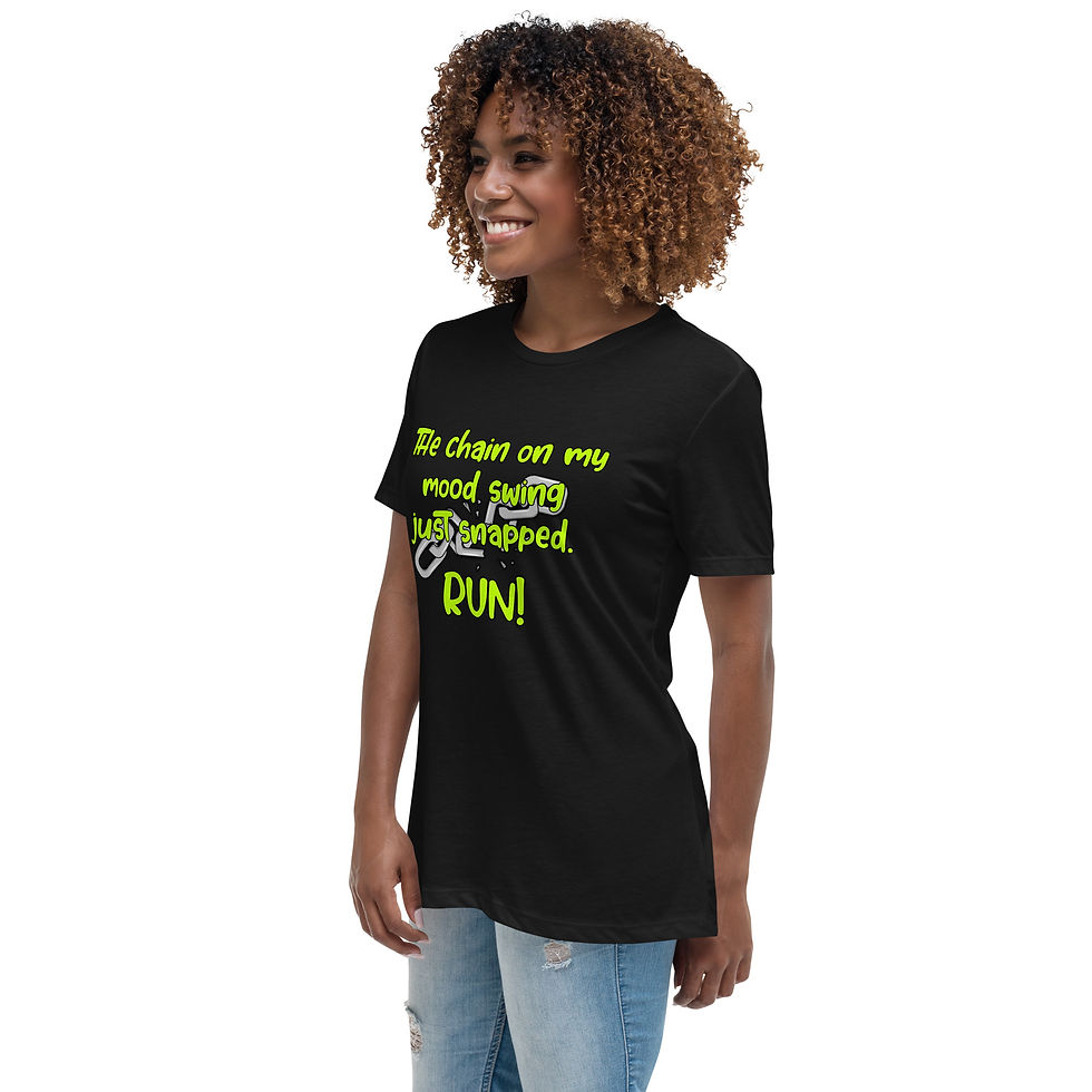 Thumbnail: Mood Swing Broken Chain Women's T-Shirt