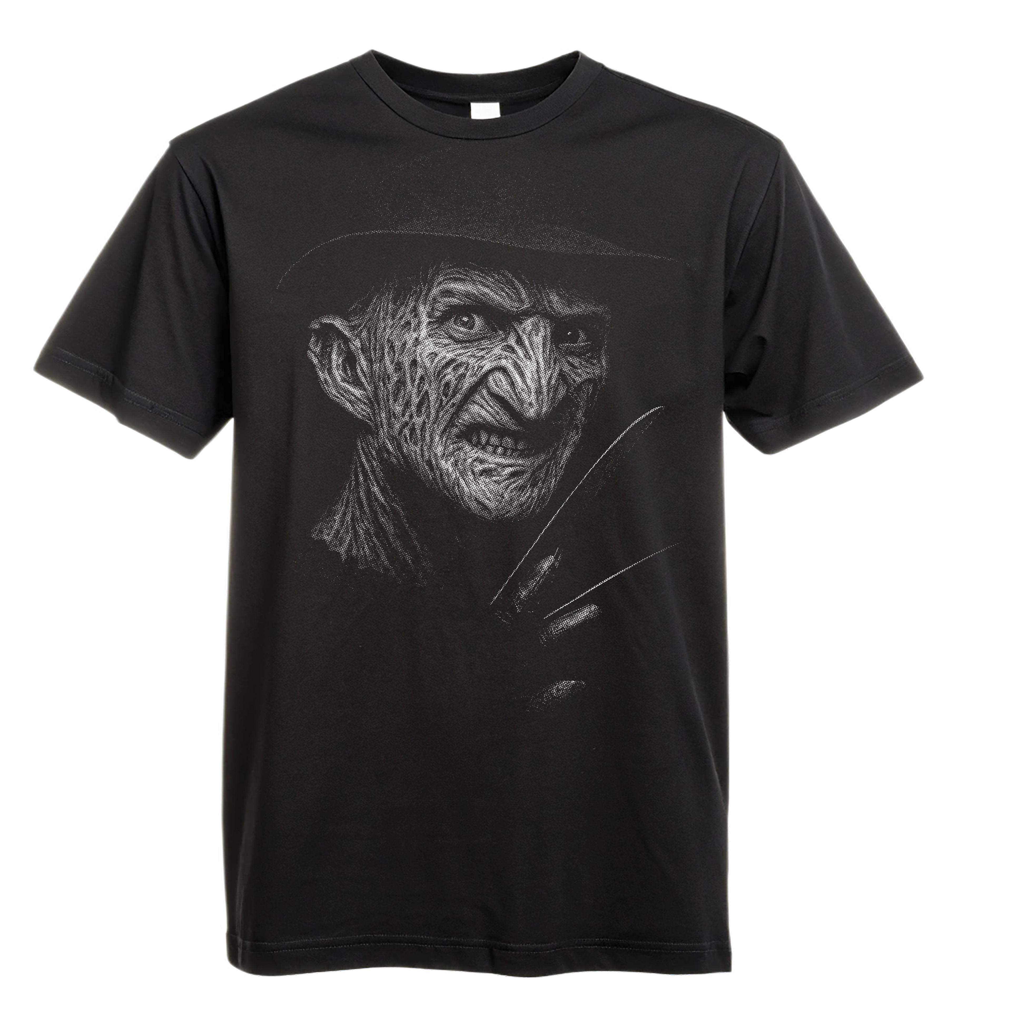 Black Freddy Halftone Tee