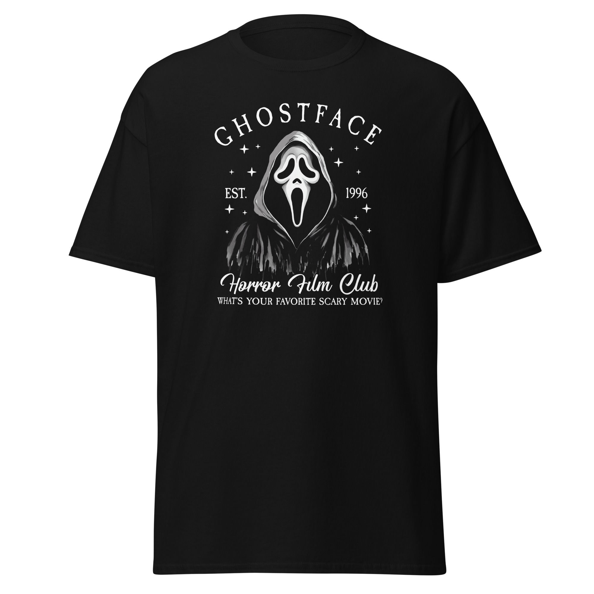 Black Ghostface Tee