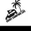 Thumbnail: CAMPING LIFE Sticker Graphic Gloss Black