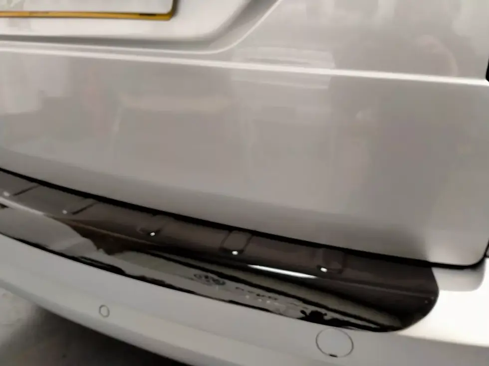 Thumbnail: VW Caddy Maxi MK4 Rear Bumper Protector 16-20 Gloss Black PREMIUM QUALITY