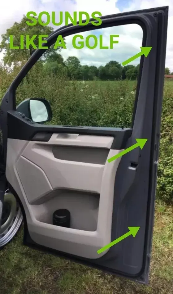 VW Transporter Door Seal and Dash Trim Combo SOUNDS LIKE A GOLF
