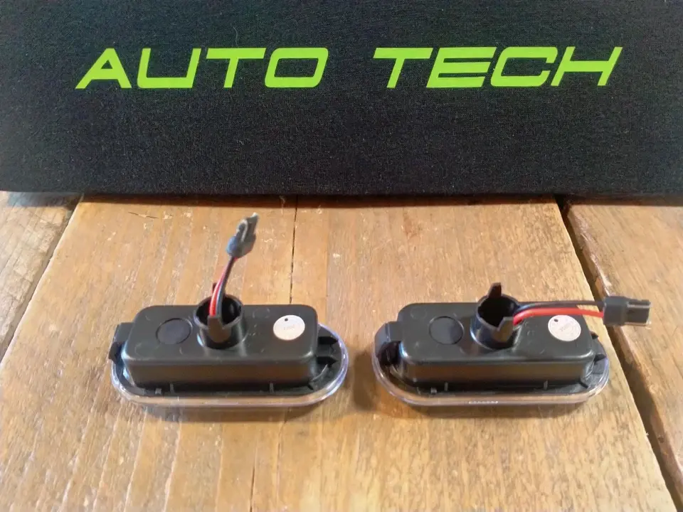 Thumbnail: VW Caddy Indicator Side Repeaters Sequential LED CLEAR 03-15 OEM