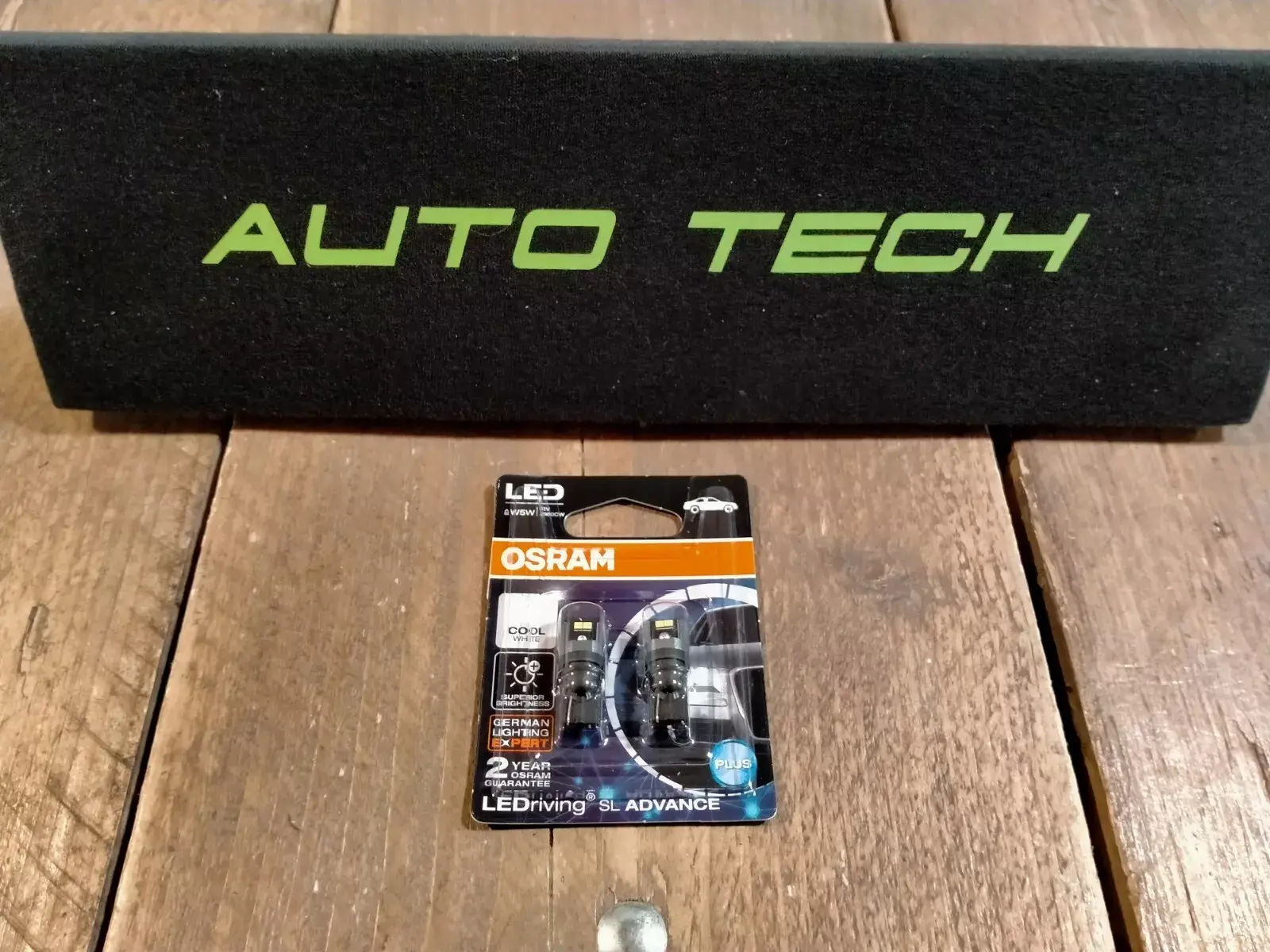 Osram T10 LED W5W 194 Side Light Bulbs 6000k White LEDriving Advance