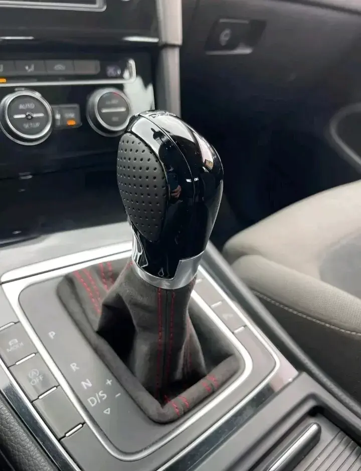 Thumbnail: DSG Gear Knob cover Black Gloss & Perforated leather For VW AUDI SKODA SEAT
