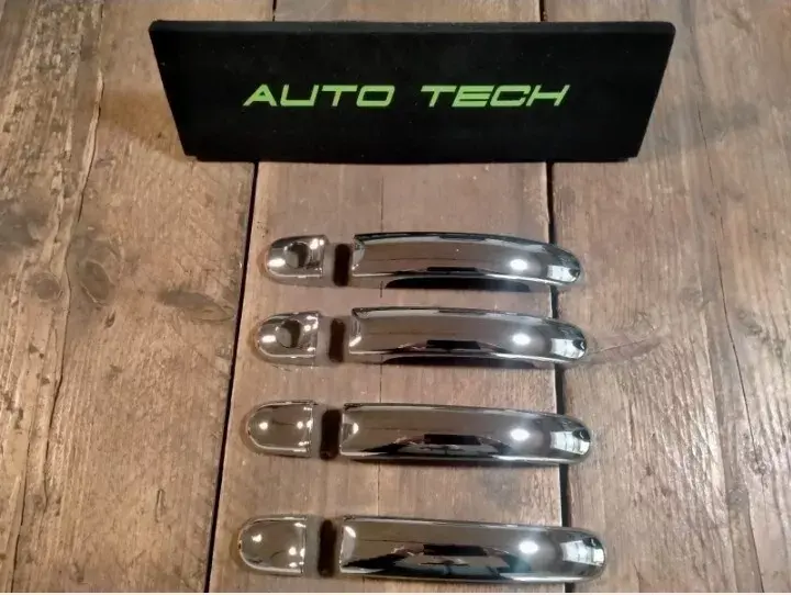 VW Caddy Door Handle Cover Chrome 04 - 2020 8pcs 2 Keyholes