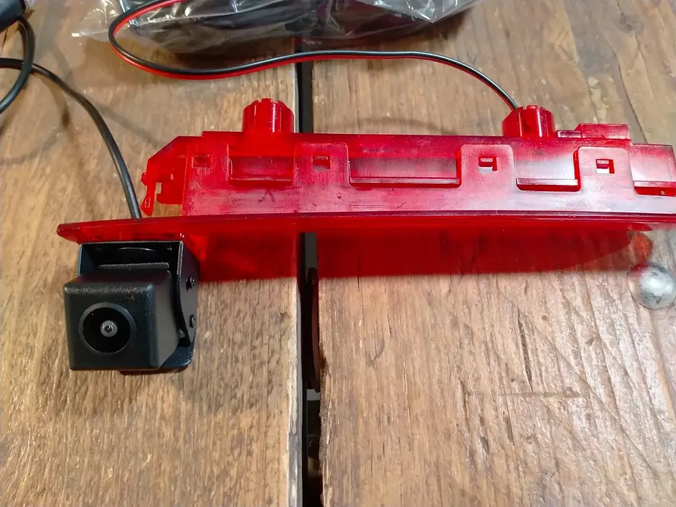 Thumbnail: Reverse Camera Brake Light Fits VW Transporter T5 T5.1 T6 T6.1 Barn Door Models