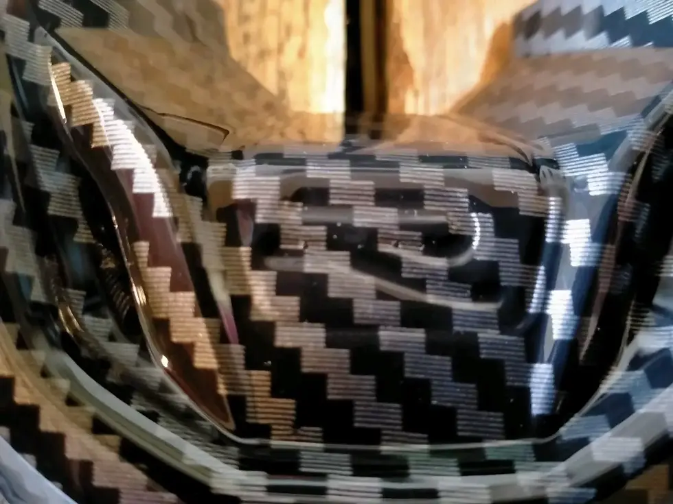 Thumbnail:  VW T6.1 Caddy MK5 Steering Wheel Trim Carbon Fibre Effect R 