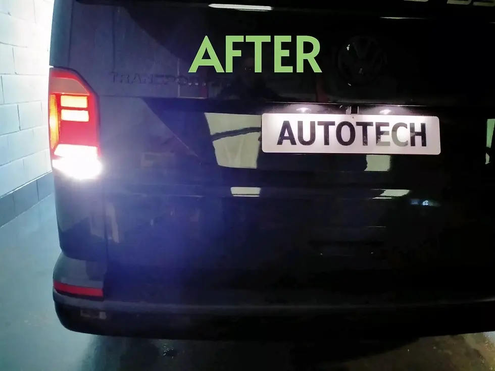 Thumbnail: VW Transporter T5 T5.1 T6 Caddy Reverse Light Led Bulbs White Light Upgrade