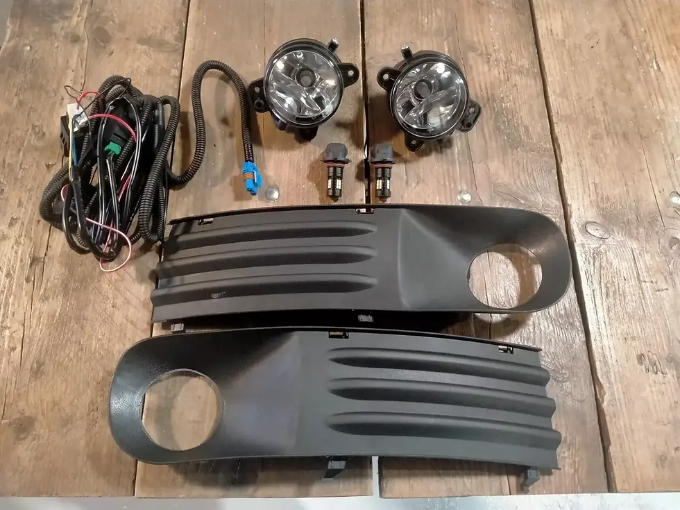 Thumbnail: VW T5 2003-2010 LED upgrade Fog Light Kit Inc Switch Harness Etc