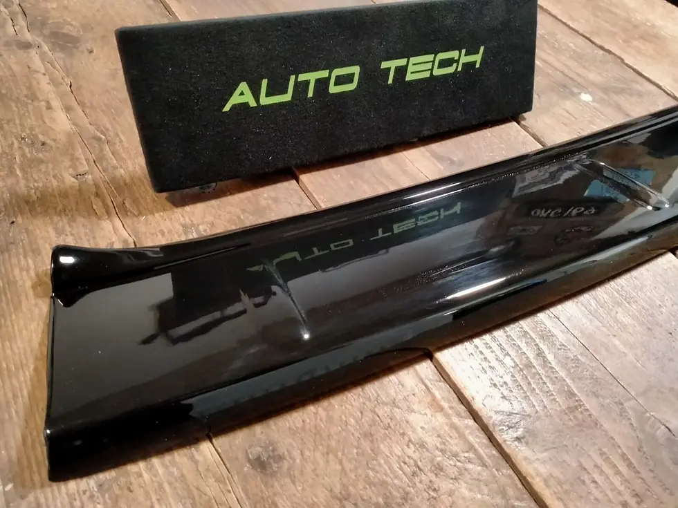 Thumbnail: VW T6 T6.1 TRANSPORTER REAR BUMPER PROTECTOR GLOSS BLACK TAILGATE 2016-24