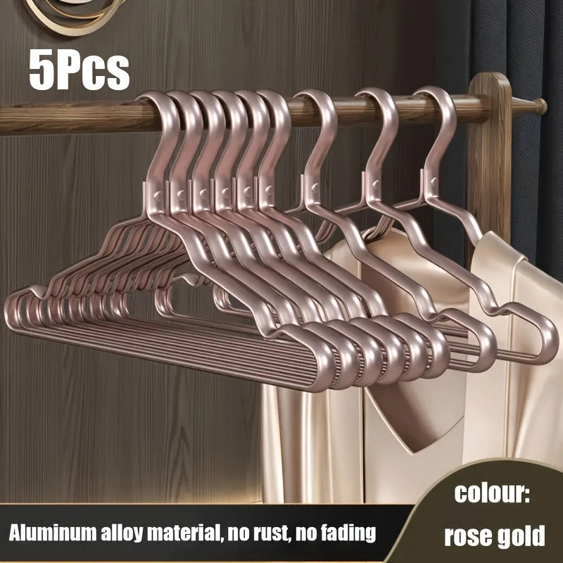 Thumbnail: Clothes Hangers Metal, Smooth Surface Shirt Dress Hanger, Durable Heavy Duty Coa