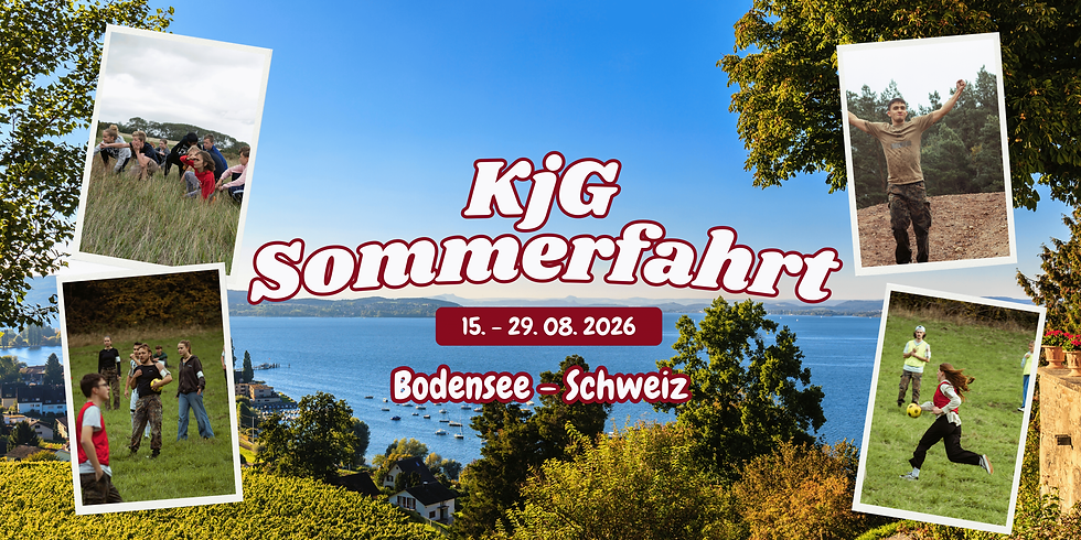 🌞 Sommerfahrt 2026 – Abenteuer am Bodensee! 🌊
