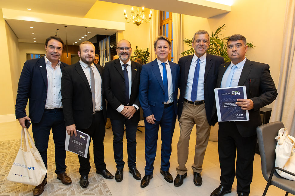 ACIERJ integra o Conselho G50+, da CACB, e reforça protagonismo no associativismo nacional