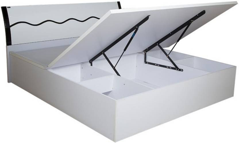 Thumbnail: Wood King Bed With Storage