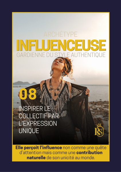 ARCHÉTYPE 8 - L'INFLUENCEUSE Human Design - La Gardienne du Style Sacré | Sandrine Calmel