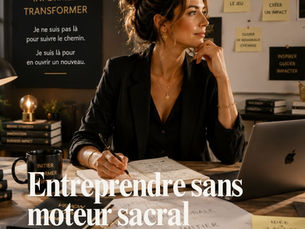 Entreprendre sans moteur sacral