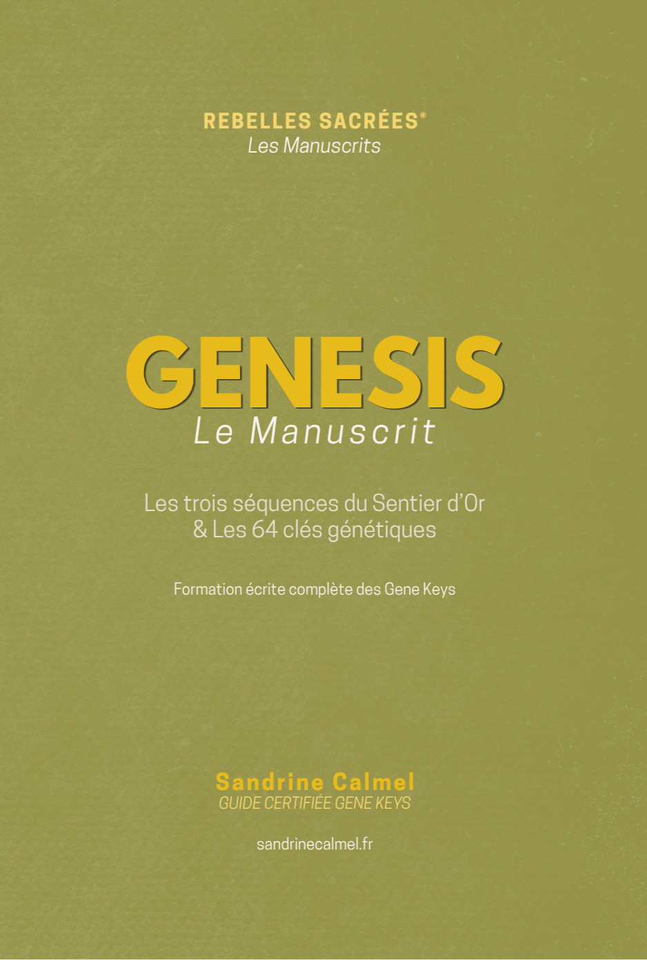 Formation GENESIS COUV