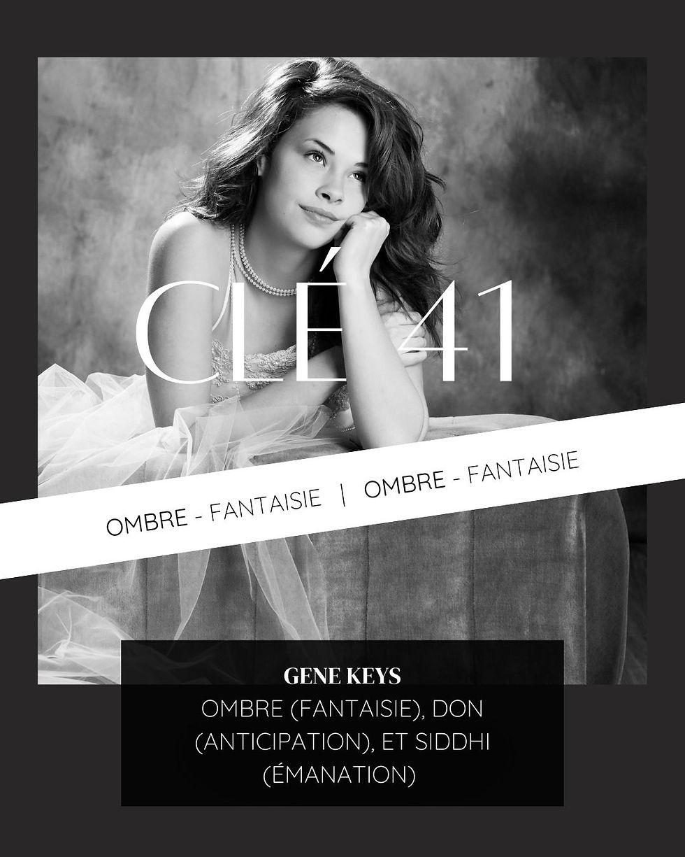 Clé Génétique 41 – Ombre de la Fantaisie : Le Piège des Rêves non Concrétisés | Sandrine Calmel
