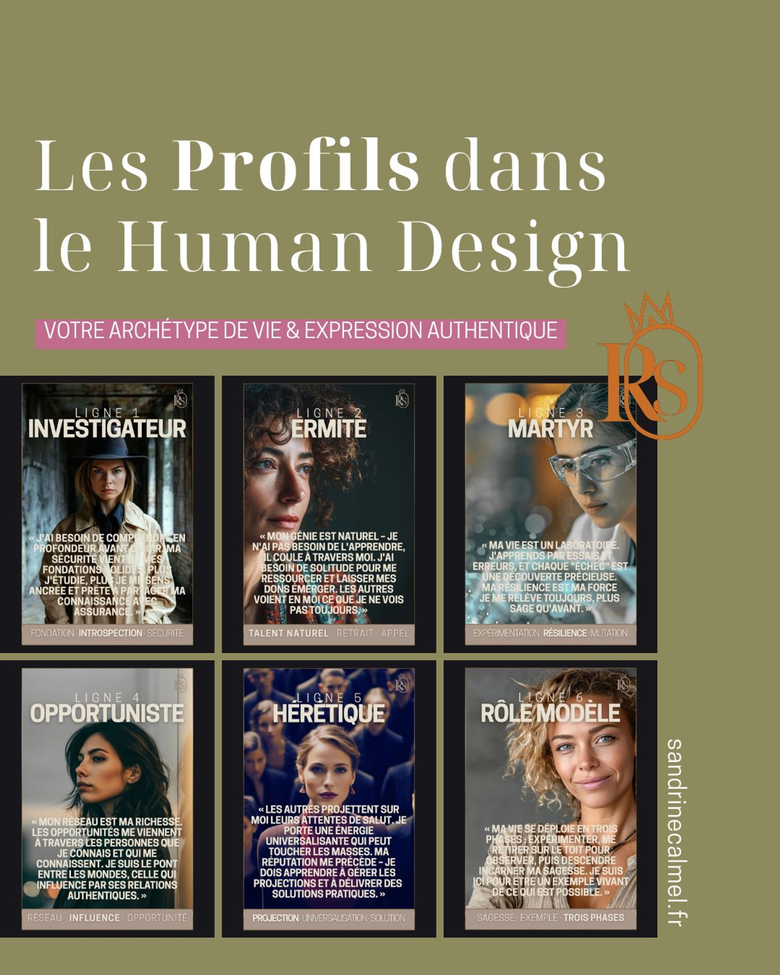 Profil Humain Les Profils dans le Human Design : Archétype de Vie - Expression ...