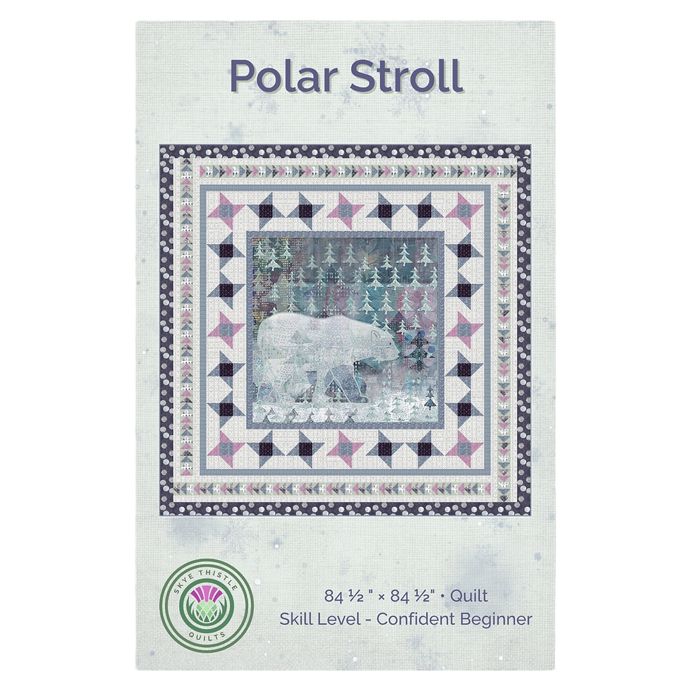 Thumbnail: Polar Stroll Quilt Pattern -PDF