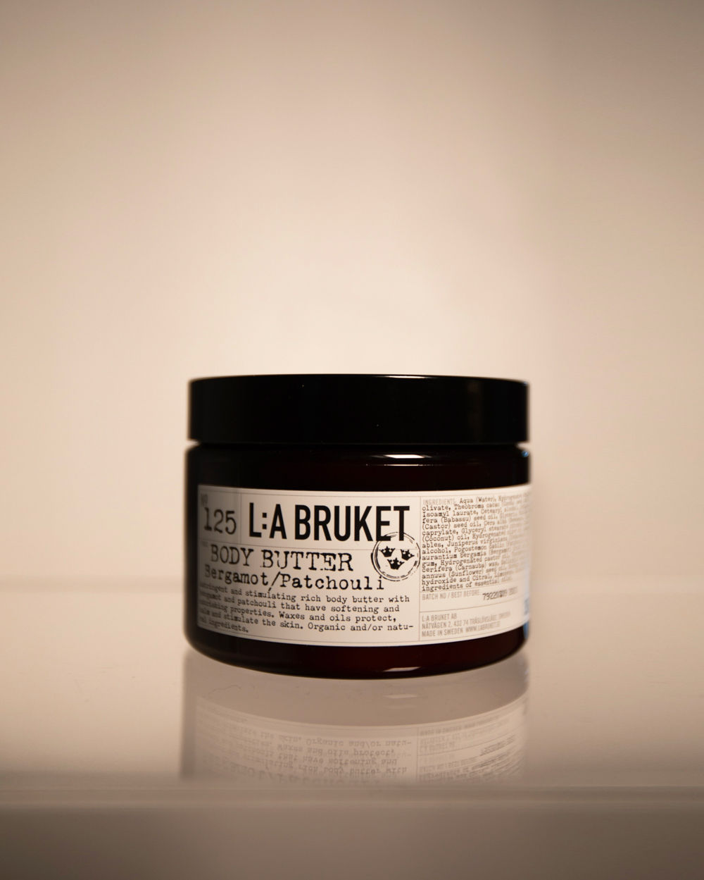 L:A BRUKET - N° 125 Body Butter  / Bergamot Patchouli