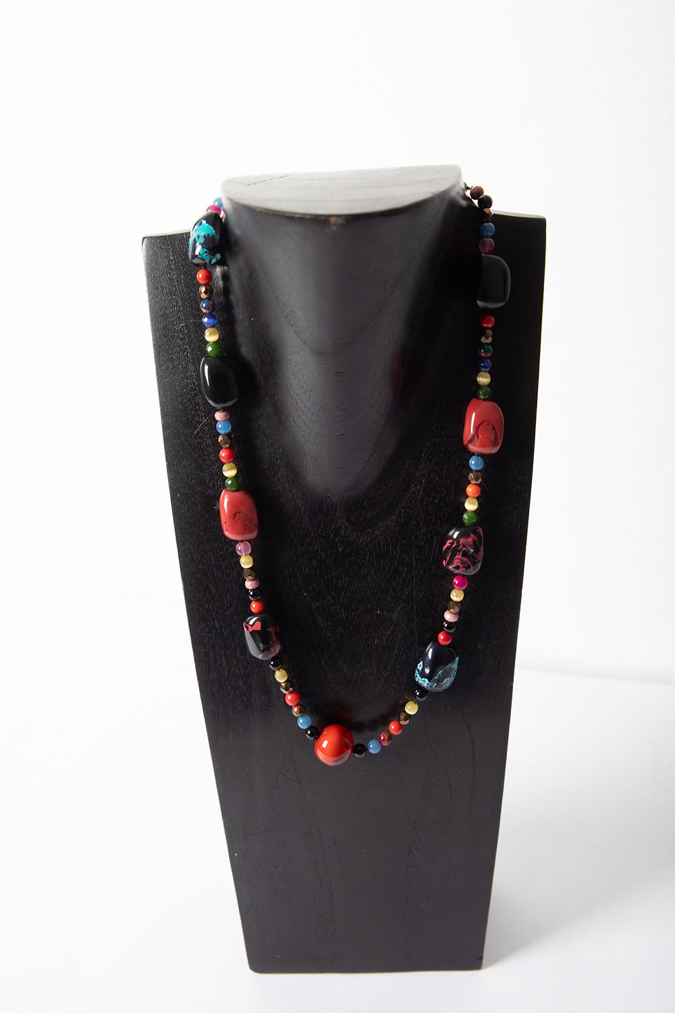 Miniatura: DONATELLA PELLINI MILANO - collana agate colorate