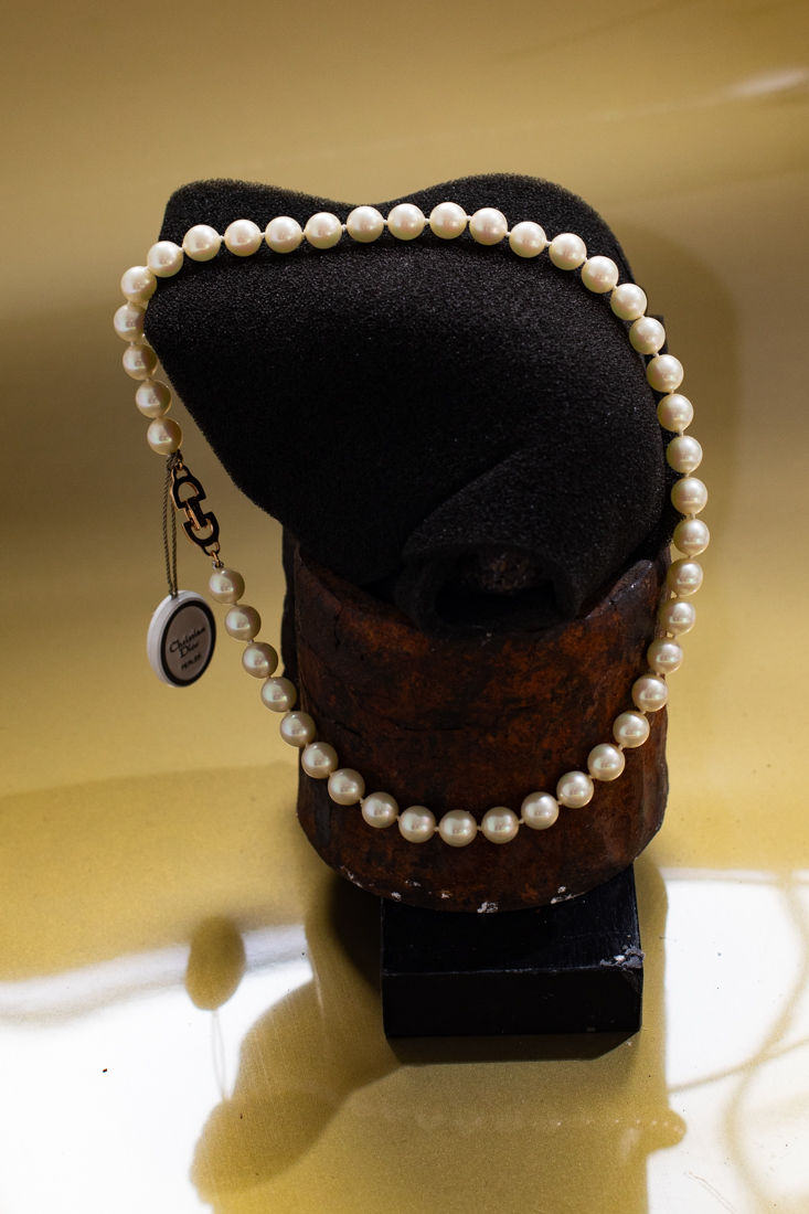 Miniatura: CHRISTIAN DIOR - Girocollo perle