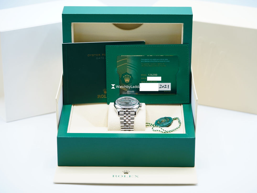 ภาพขนาดย่อ: Rolex Datejust Ref. 126200