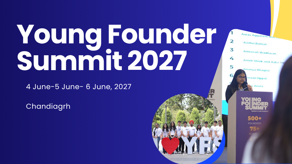 Young Founder Summit Chandigarh 2027