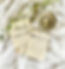 Digitally printed rustic wedding invitation 