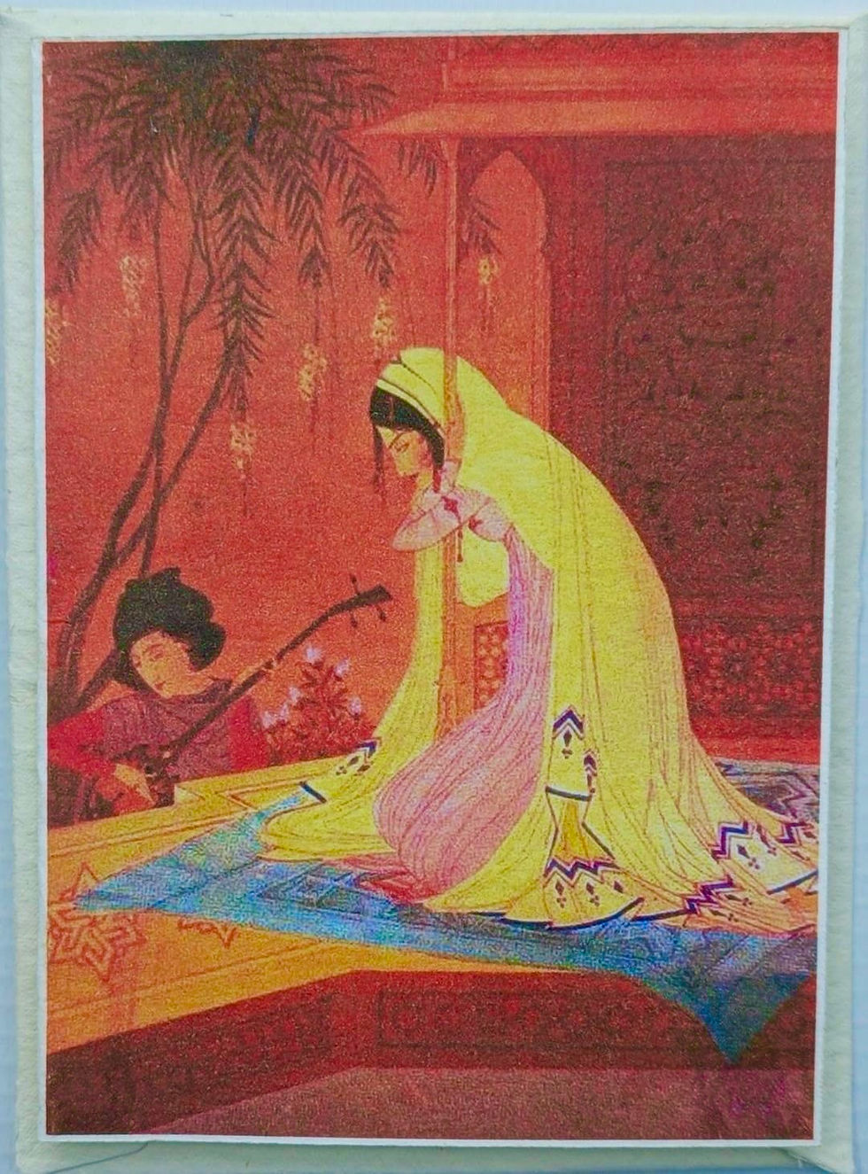 Thumbnail: 5 Blank Greeting Cards & Envelopes - Mughal Women