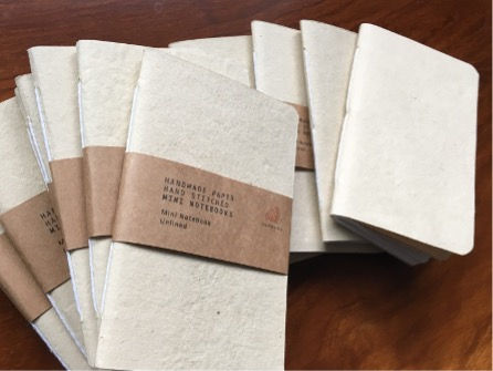 Thumbnail: Handmade paper notebooks, eco-friendly