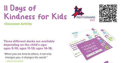 11 days of kindness for kids logo