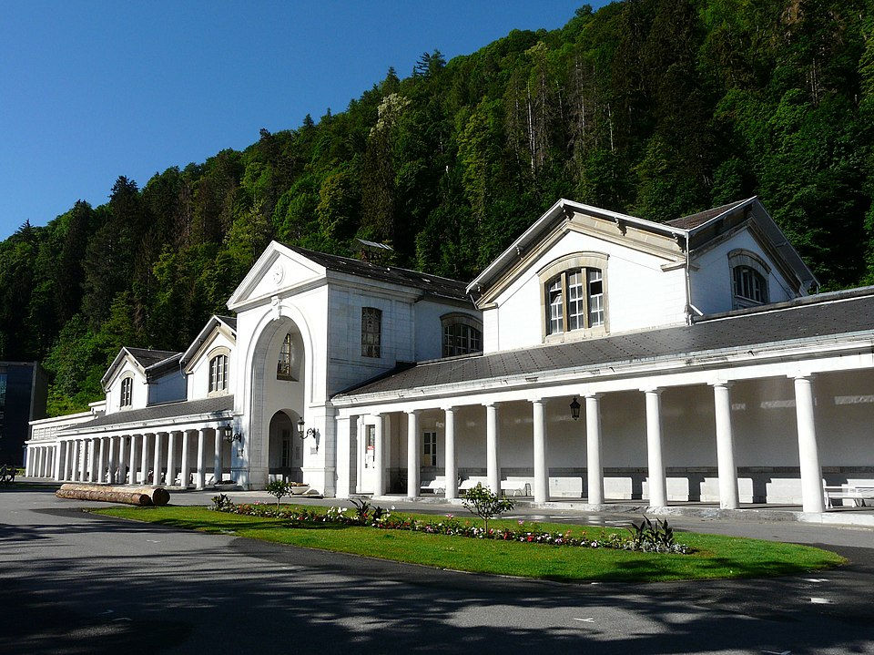 Les thermes de Bagnères-de-Luchon dans les Pyrénées
