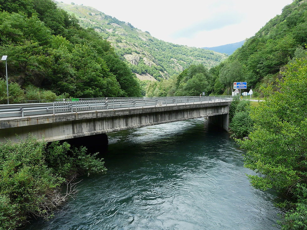 Route N125 dans les Pyrénées en Haute-Garonne – photo d’illustration